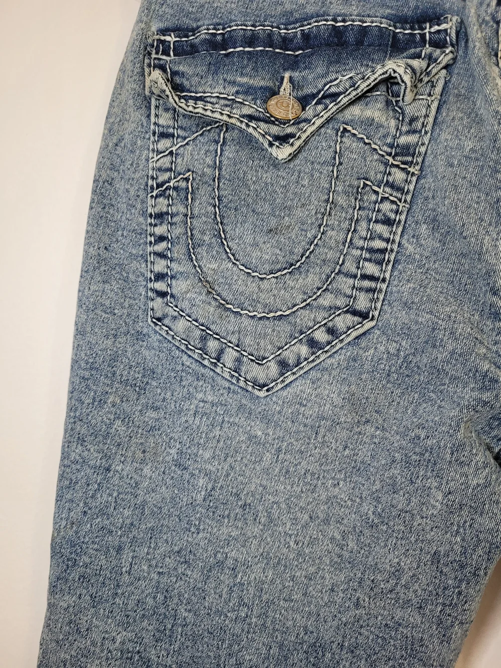 True Religion Geno Relaxed Slim Jeans Size W 33